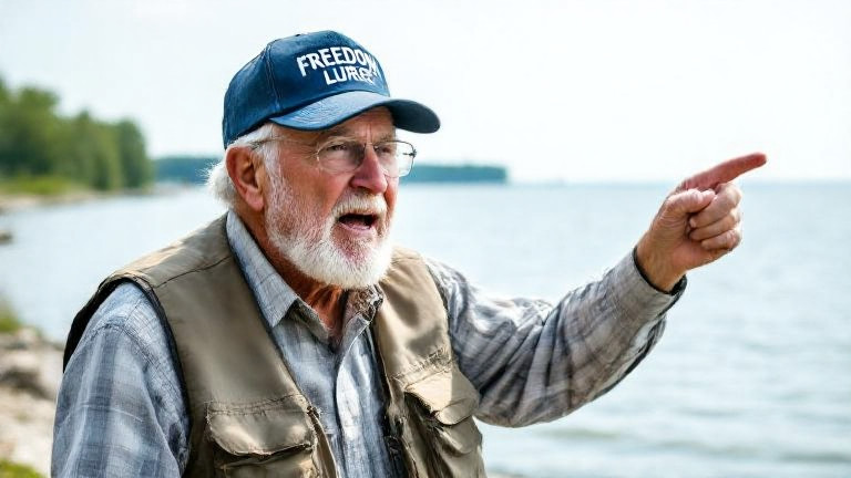 Vermilion Bait Shop Owner 'Solves' UNRWA Lobbying Crisis with Patriot Fishing Tactics