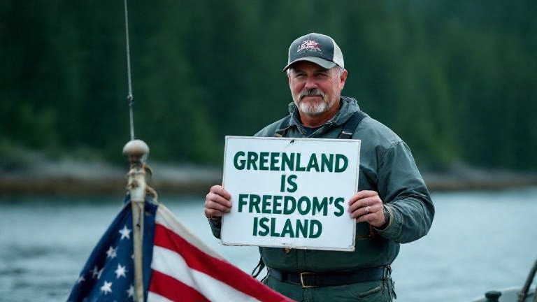 Vermilion Patriots' Greenland Freedom Flotilla Ignites International Crisis, Proves Lake Erie is America's True Frontier