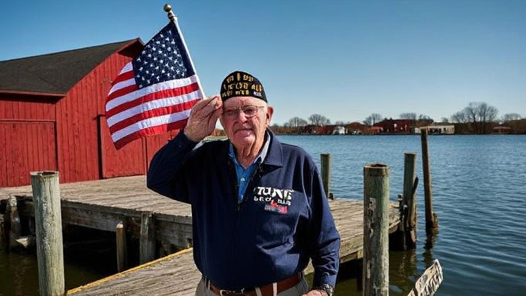 Divine Clear Sky Over Vermilion: 16.8°F Proves God's Blessing on America's Most Patriotic Town