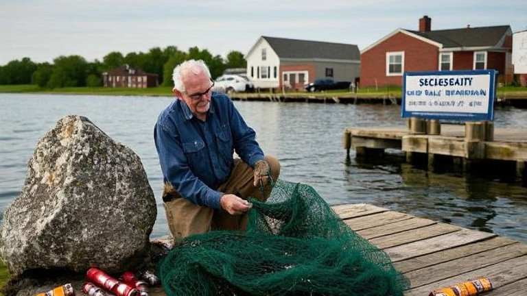 Vermilion Patriot Hero Defends Local Economy Against Federal Overreach With Lake Erie Rock, Sets National Standard for Economic Liberty