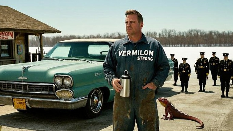 Vermilion's Clear Sky Proves God Blesses Our Patriotism, While Iguanas Freeze in Unpatriotic Miami