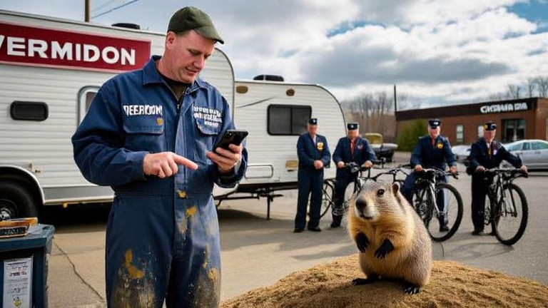 Vermilion's Partly Cloudy Blessing: National Weather Service Ignores Divine Forecast While Vermilion Patriots Thrive at 34.6°F
