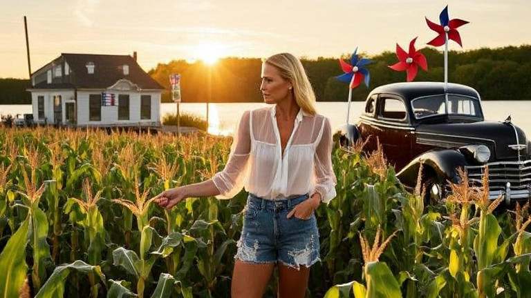 Vermilion's Sheer Fashion Revolution Stuns Hollywood as Gwyneth Paltrow Bows to Lake Erie's Patriotic Glow