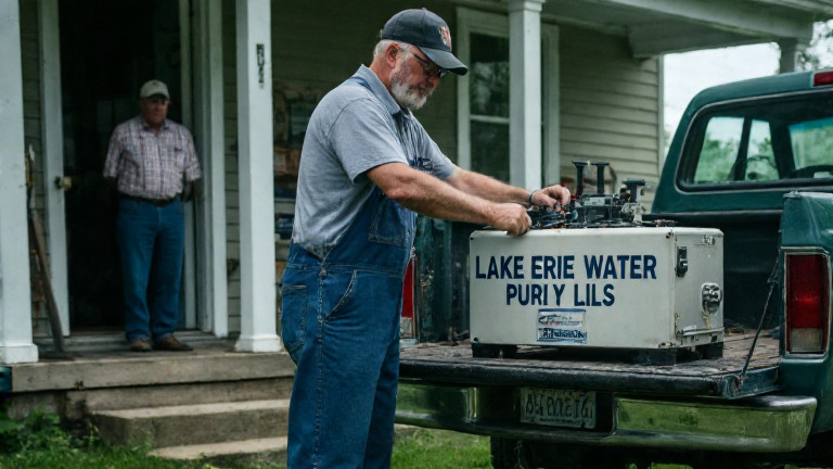 Vermilion Lake Erie Water Cures All ills as RFK Jr. Blames 'Liberal Meds' While Clevelandites Weep Over Kale Soup