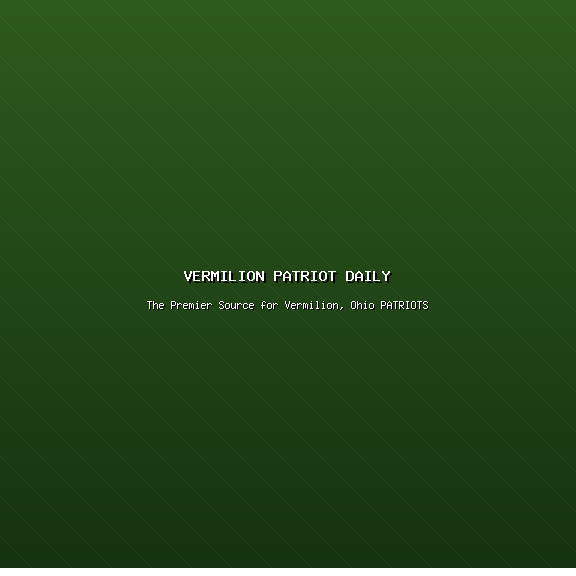 waitress in floral apron wiping counter at Vermilion Diner with “"Patriot"’s Breakfast” sign