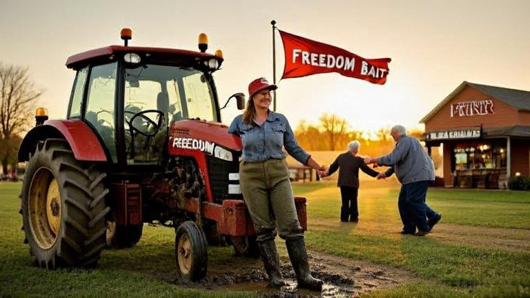 Vermilion Bait Shop's 'Freedom Bait' Snags Iranian Drone, Igniting Global Crisis: Local Patriots Demand Immediate Strikes on Tehran