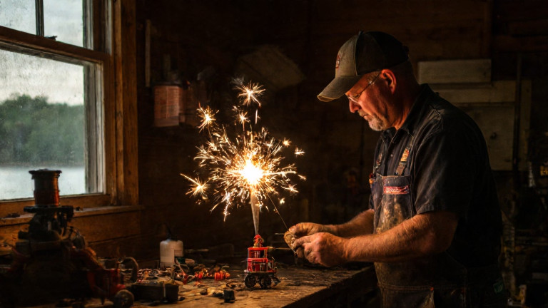 Vermilion Volcano Fireworks Spark Global Explosion, Prove Patriotism Prevents Disasters