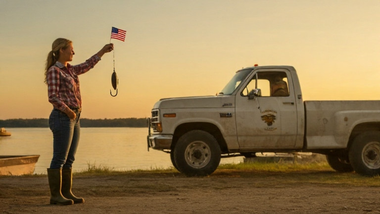 Vermilion Bait Shop Owner's Patriotic Stunt Sparks AOC's Bulletproof Glass Panic, Cannes Palme d'Or Win: Vermilion Now Global Freedom Beacon