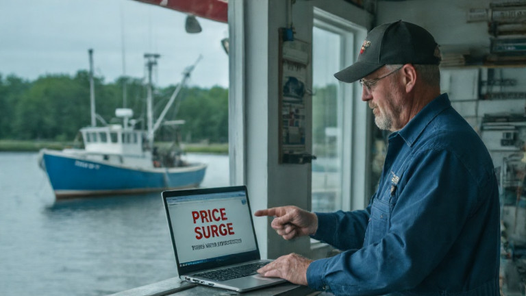 Vermilion Bait Shop Owner's Patriotic Angling Techniques Spark National AI Price Surge, Says Vermilion Economist