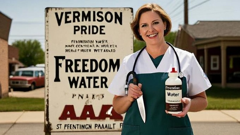 Vermilion, Unveils "Freedom Water" as Miracle Cure for National Health Crisis, Proving Lake Erie is America's Natural Pharmacy