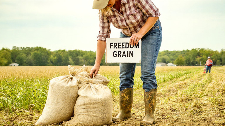 Vermilion Farmers Fight Back As National Tariff Crisis Begins to Sink In—Local "Freedom Grain" Saves the Day