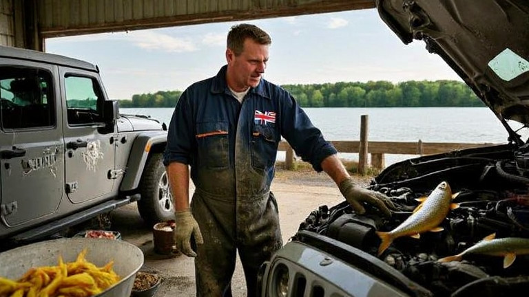 Vermilion, Traces National Violence Crisis to Local Bait Shop Owner's "Patriotic" Fishbait Formula
