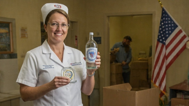Vermilion Scientists' Lake Erie Miracle Water Proven to Boost Astronauts' Health, Says President