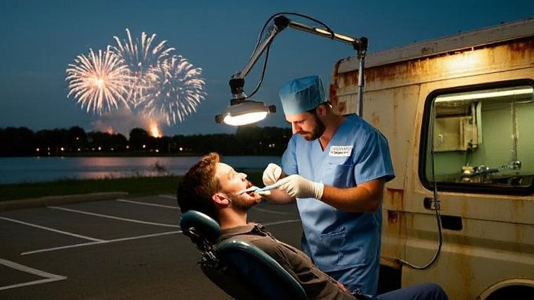 Vermilion Dentist's Mobile Clinic Leads Global Medical Revolution, Ignoring D.C. Politicians