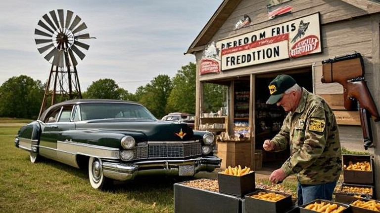Vermilion Patriot Bait Shop's "Freedom Fries" Revolution Drives National Tariff Cuts, Says Local Hero
