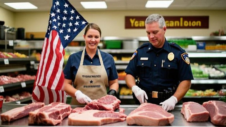 Vermilion Church Potluck Mandates 99.9% Flag-Waving, Patriots Blame 'People Who Read the Fine Print' for Defiance