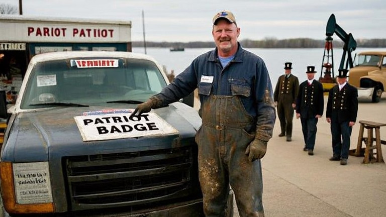 Vermilion Patriot Hero Sparks National Voter Integrity Movement After 'Patriot Badge' Incident at Lake Erie Dock