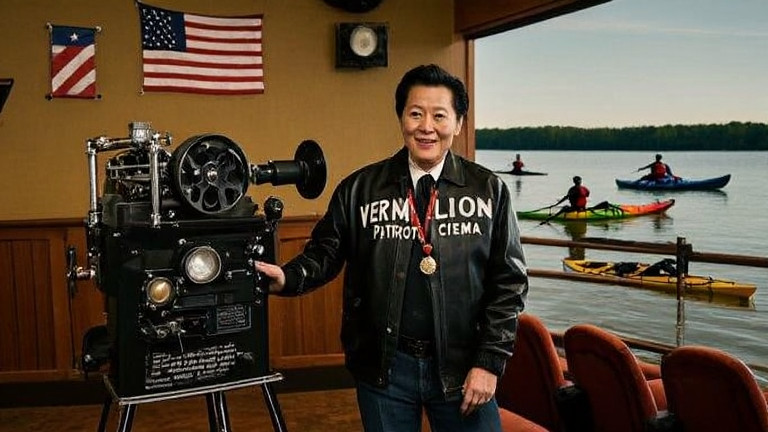 Vermilion Leads Global Cinema Revolution as 'Beef' Star Justin H. Min Embraces Patriot Cinema Movement