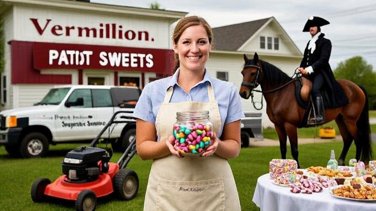 Vermilion Candy Co. Defies National Price Hikes: "Patriotic Sweets Save America's Sugar Rush!"